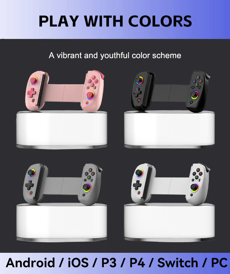 GripX D8 Bluetooth Stretchable Mobile Gaming Controller